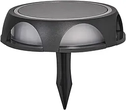 Світильник автономний ENDURA STYLE ROUND SOLAR UTILI 1.2Вт 3000K 60Лм чорний LEDVANCE osv0002106
