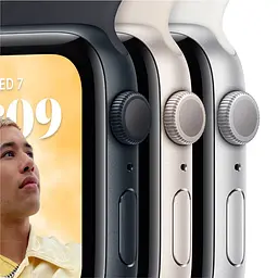 Apple Watch SE GPS Gen.2, 44mm, Starlight (Grade B) Seller Refurbished - мініатюра 3