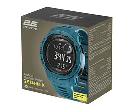 Смарт часы 2E DeltaX Blue с компасом и шагомером - мініатюра 7