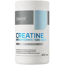 Креатин OstroVit Creatine Monohydrate 3000 мг 300 таблеток