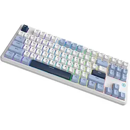 Клавіатура Ajazz AK870 V2 Flying Fish Switch White/Blue (AK870-V2-FF-BWB) [161036] - мініатюра 5