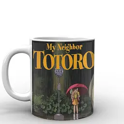 Кухоль GeekLand Мій сусід Тоторо My Neighbor Totoro Логотип NT.02.004 330 мл білий - мініатюра 2