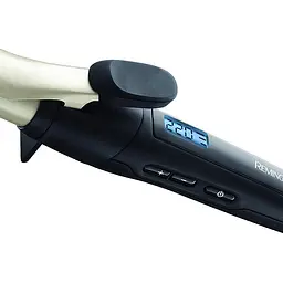 Плойка Remington Pro Soft Curl, 300 Вт, температурних режимів 10, D-25 мм, 130-220 С, дисплей, кераміка, чорний - мініатюра 3