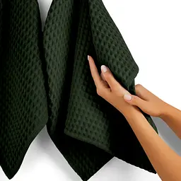 Вафельні рушники Forest Greek Waffle CS1 2шт 75х95см/75х130см (SetTw_GreekWaffle_98Forest75x95_98Forest75x130) - мініатюра 5