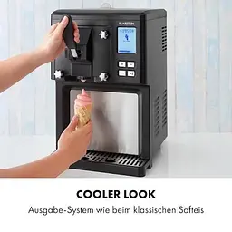 Морозивниця компресорна Klarstein Sweet Sundae (10034911) Чорний - мініатюра 7