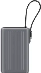 Power Bank Sigma X-power SI25A5QLX 25000mAh 100W Built-In USB-C Cable gray UA