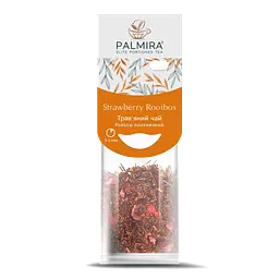 Трав'яний чай (Strawberry Rooibos) Palmira "Ройбуш полуничний" - 10 шт.
