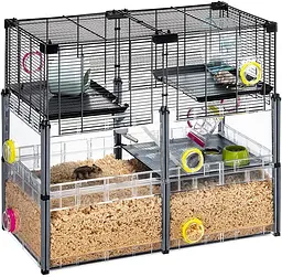 Клітка Ferplast Multipla Hamster Crystal для хом`яків та мишей - мініатюра 1