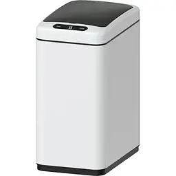 Відро для сміття сенсорне прямокутне Koer TC-020408-08 8 л white KR5589, Білий матовий