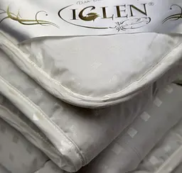 Ковдра літня вовняна Iglen Тік євро 200х220 - мініатюра 3