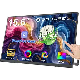 Портативний монітор UPERFECT 15.6" Touch FHD 60Hz 8000mAh [171122]