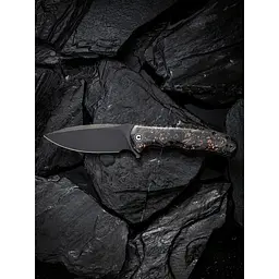 Ніж складаний туристичний Civivi Praxis, (9.5 см) 9Cr18MoV / Carbon Fiber & Resin - мініатюра 17