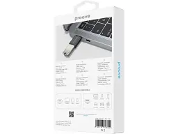 Перехідник USB Type-C Proove Extension OTG USB-A to USB Type-C Black (HBEX00101001) - мініатюра 7