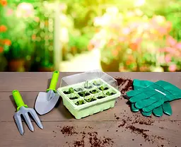 Міні-теплиця Kinzo Garden 12 комірок - мініатюра 7