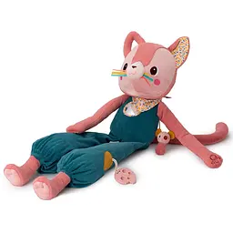 Велика розвиваюча іграшка Lilliputiens Котик Жанетт (83565) Lilliputiens -83565 - мініатюра 3