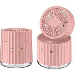Портативний вентилятор Epik Rapid Cooling 3in1 Pink [137272] - мініатюра 4