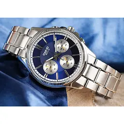 Чоловічий годинник Casio MTP-1375D-2A1 Сріблястий ( AT1141-0256 ) - мініатюра 3