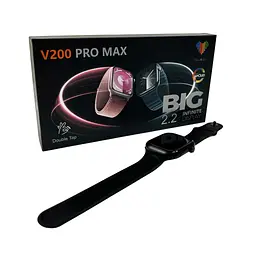 Смарт-годинник BIG V200 Pro Max 44mm, 220 mAh, IP65 Black (V200PMBlack) - мініатюра 6
