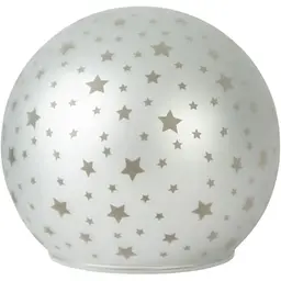 Світильник декоративний Chomik Куля скляний LED білий 12x11 см (BOZ1839)