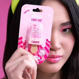 Блиск для губ 7 Days Candy shop Lip glosser тон Крижана ніжність 04 6 мл (4607154697948) - мініатюра 2