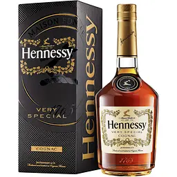 Коньяк Hennessy VS 4 роки витримки, в подарунковій упаковці, 40%, 0,35 л (13251)