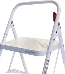 Драбина Rolser Taburete M/10 UNE 2 щаблі Blanco (MET003-1024) - мініатюра 6