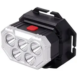 Налобний ліхтар Yajia TJ-168-5 LED акумуляторний універсальний - мініатюра 4