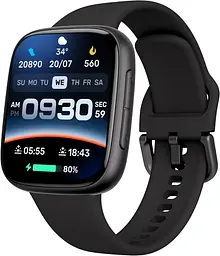 Смарт-годинник 1.85" AMOLED з Bluetooth-дзвінками, 3ATM, 100+ спортивними режимами та автономністю до 10 днів