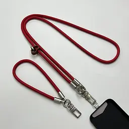Набір шнурків 120см + 35см Bright Red - мініатюра 2