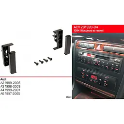 Перехідна рамка Audi A2, A3, A4, A5 ACV 281320-04 - мініатюра 3
