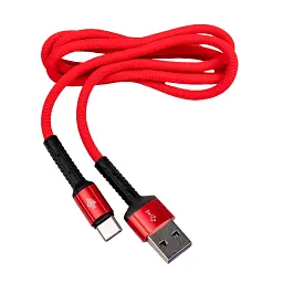 Кабель LogicPower LS63C-5A USB 3.0 to Type-C 5A QC3.0 с быстрой зарядкой 1 м красный - миниатюра 2