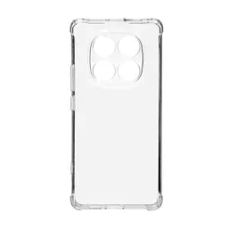 Прозрачный чехол для Xiaomi Redmi Note 14 Pro 4G с защитой камеры и усиленными бортами, тонкий, силиконовый, бесцветный, ударопрочный, противоударный бампер с закрытой камерой, ArmorStandart (ARM79703)