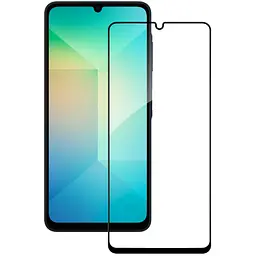 Скло захисне ACCLAB Full Glue Samsung A06 Black (1283126598814) - мініатюра 2