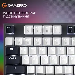 Клавіатура GamePro Genesis Metallic Outemu Red Swithes USB Black (MK144B) [152665] - мініатюра 16