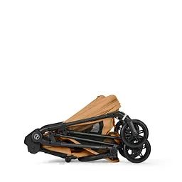 Коляска Melio Carbon Cinnamon Yellow (з бампером) - мініатюра 7