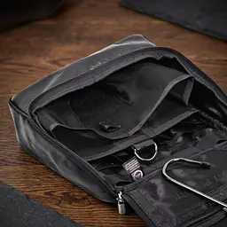 Чоловіча косметичка Tony Perotti Italico 8220 nero (90568) Чорна - мініатюра 5