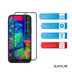 Скло захисне ACCLAB Full Glue ESD Apple Iphone X/XS/11 Pro (1283126532139) - мініатюра 4