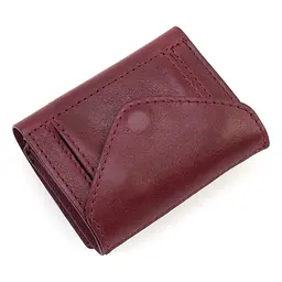Жіночий шкіряний гаманець Grande Pelle 8х10х2 см acs0029354 - мініатюра 5