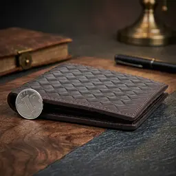 Гаманець чоловічий 14427 Vintage коричневий - мініатюра 4