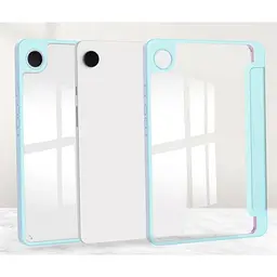 Чохол-книжка BeCover Soft Edge з кріпленням для стілусу для Samsung Galaxy Tab A9 SM-X115 8.7" Light Blue (710358) - мініатюра 2