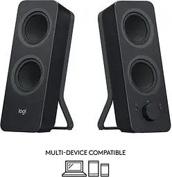 Акустика Logitech Z207 Bluetooth Black (L980-001295) - мініатюра 2