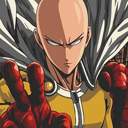Картина за номерами Ideyka One-Punch Man 40x40 см Різнокольоровий (PM-194-K-1003)