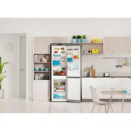 Холодильник Indesit 202.7x60х68 холодильне відділення 263 л морозильне відділення 104 л 2 двері А++ NF нержавіюча сталь (INFC9TI22X) - мініатюра 10