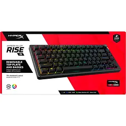 Клавіатура HyperX Alloy Rise 75 PBT HX Red UA Black (7G7A4AA) [116815] - мініатюра 10