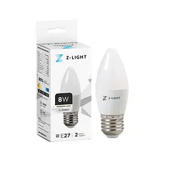 Лампа LED Levistella The Light 1002 Е27 8w 4000k свічка, 8W, 4000K, свічка, 850 Лм, сучасний стиль