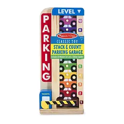 Дерев'яний ігровий набір Melissa&Doug Парковка та машинки (MD15182) - мініатюра 3
