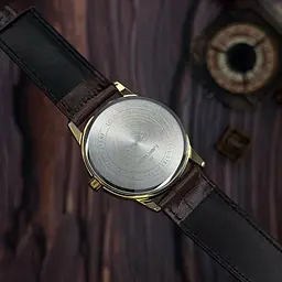 Чоловічий годинник Casio MTP-V002GL-1B Золотистий ( AT1141-0272 ) - мініатюра 5