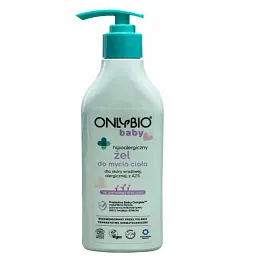 Дитячий ніжний гель для миття тіла OnlyBio Baby від народження, 300 мл