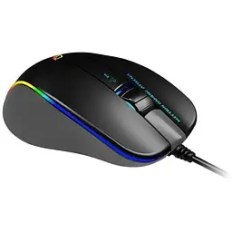 Комп'ютерна миша Mееtion GM23_2023 ігрова оптична провідна 12800 DPI 7 кнопок RGB підсвічування чорна - мініатюра 4