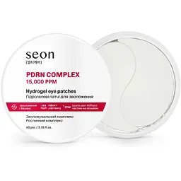 Патчі під очі Seon PDRN Complex 15000 ррм Hydrogel Eye Patches 60 шт (4823122904287) - мініатюра 2
